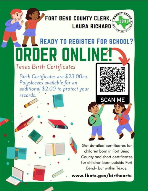 TEXAS BIRTH CERTIFICATES